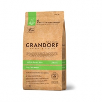 GRANDORF сухой низкозерновой корм класса холистик для взрослых собак мелких пород с ягненком и рисом 1 кг
