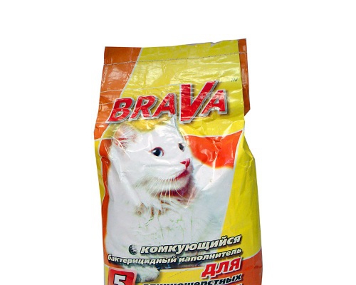 BraVa комкующийся наполнитель 5 л