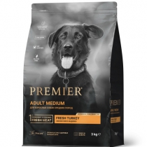 Premier для собак средних пород с индейкой 1 кг