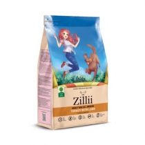Zillii сухой корм для всех пород с индейкой и ягненком 3 кг